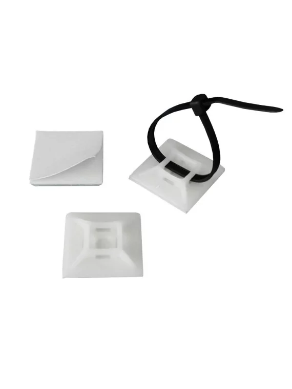 Self adhesive cable clips