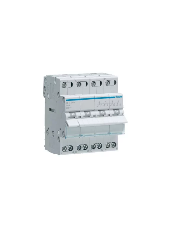 Changeover switch 4P 40A