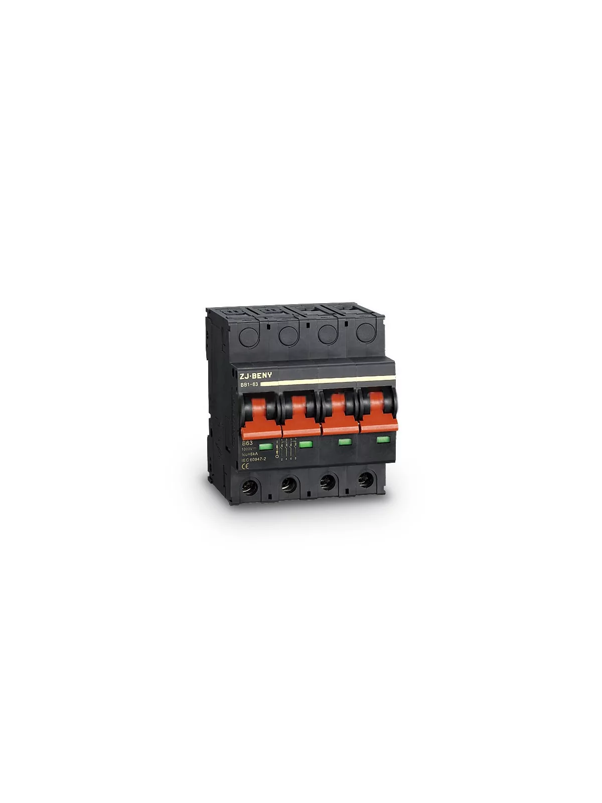 Mini sectionneur DC 4P 1200V 63A 