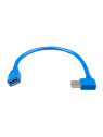 USB extension cable one side right angle Victron