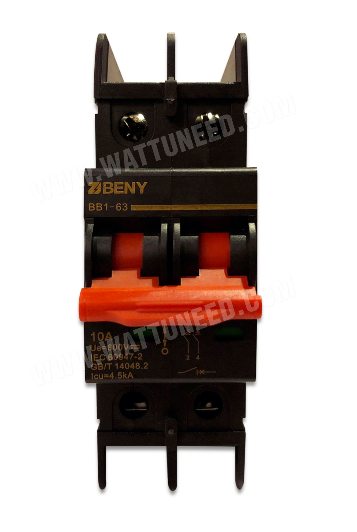 DC circuit breaker 10A - 600 V DC