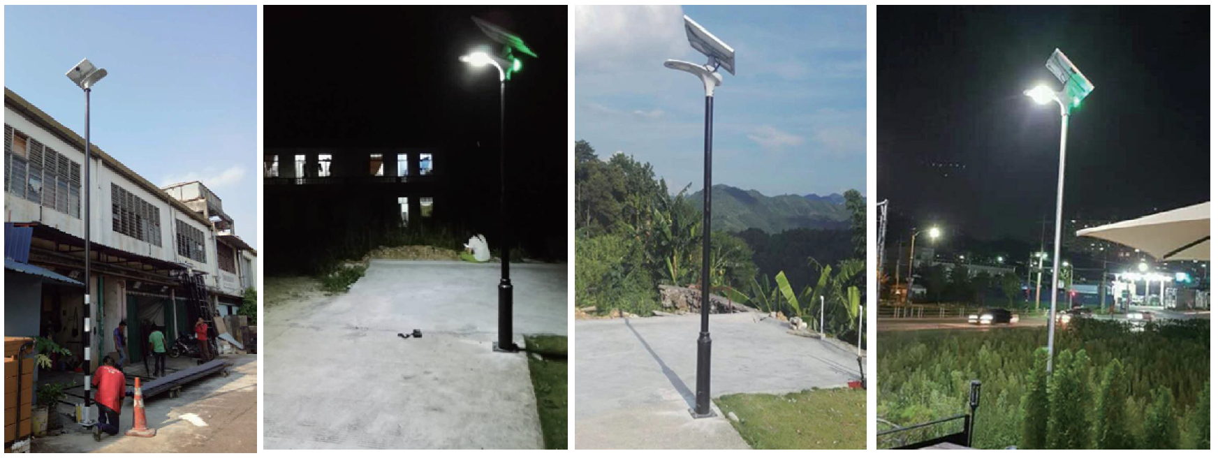 Example: Solar lamp - autonomous LED 15W 18V WA