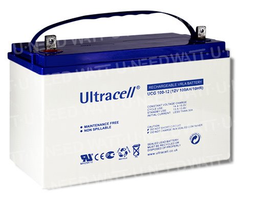 Batterie GEL Ultracell 12V 100Ah