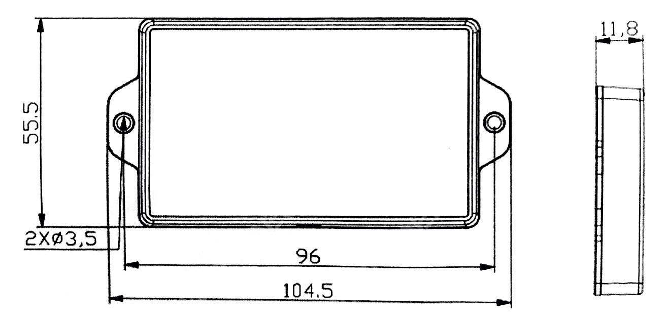 Dimensions SRNE RM-6