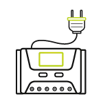 Icon charge controller